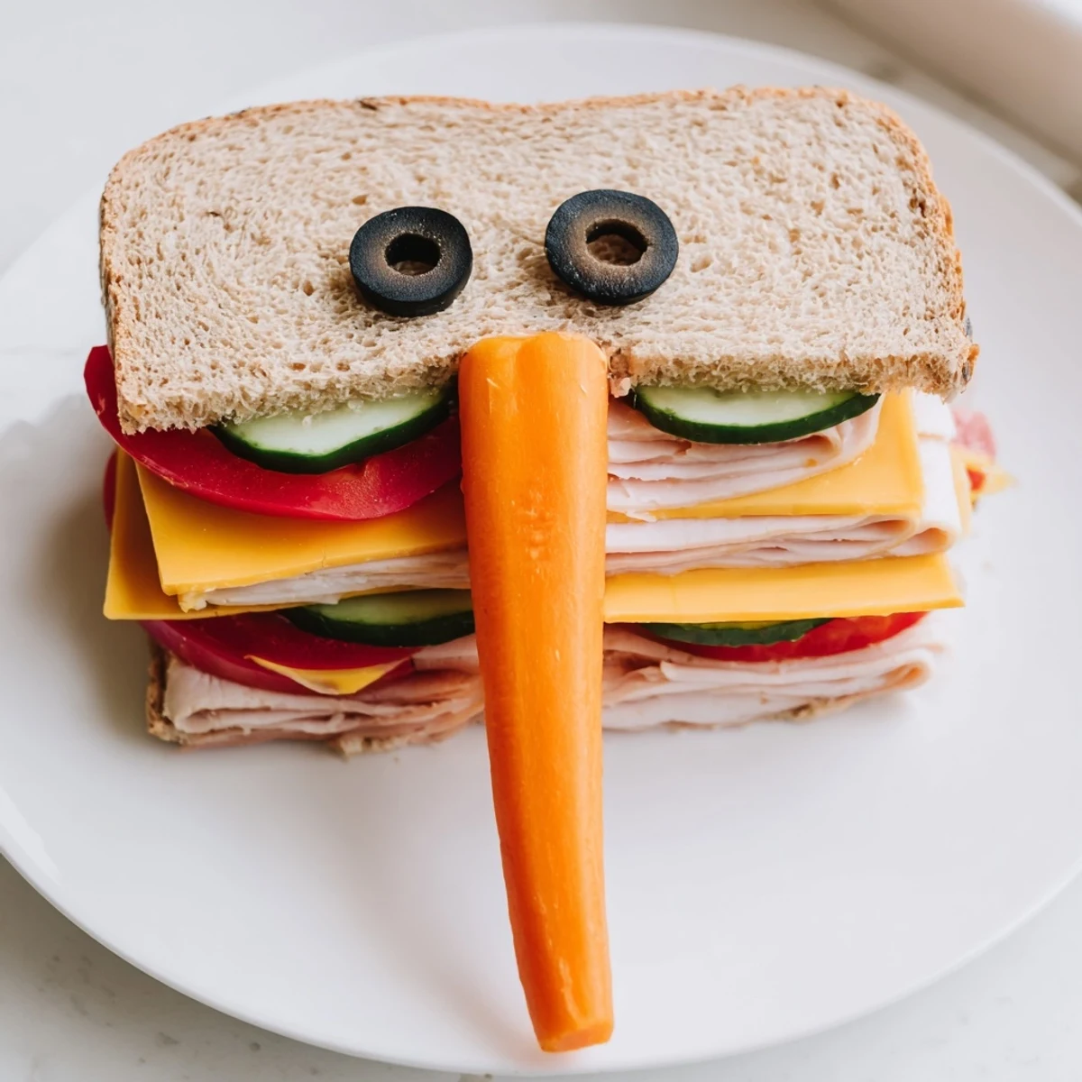 Big Top Elephant Sandwich Board