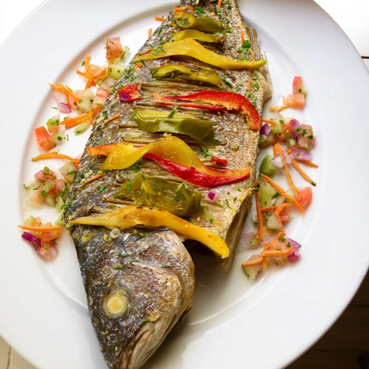 Light Fish-Shaped Dish #108