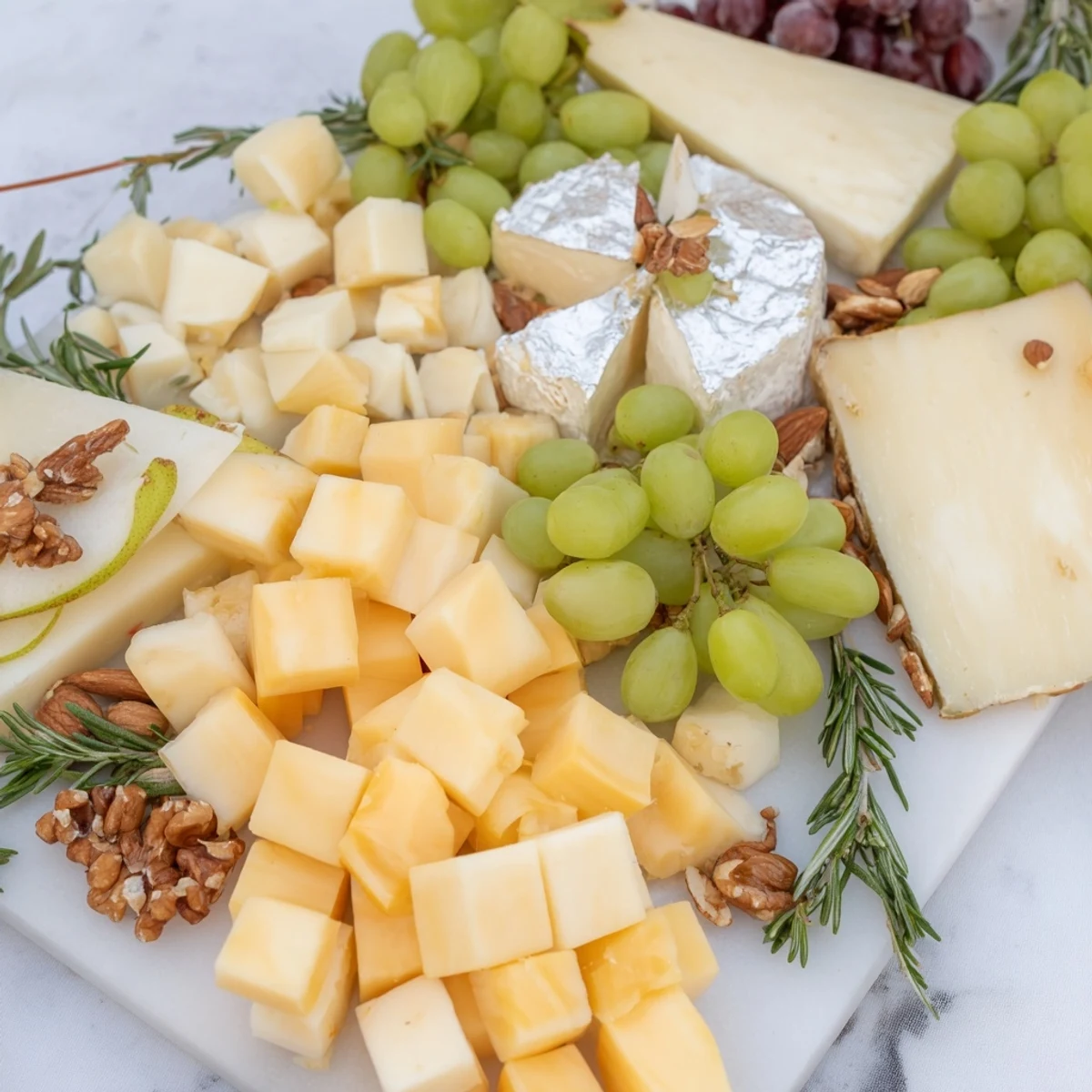 Gold Silver Cheese Board