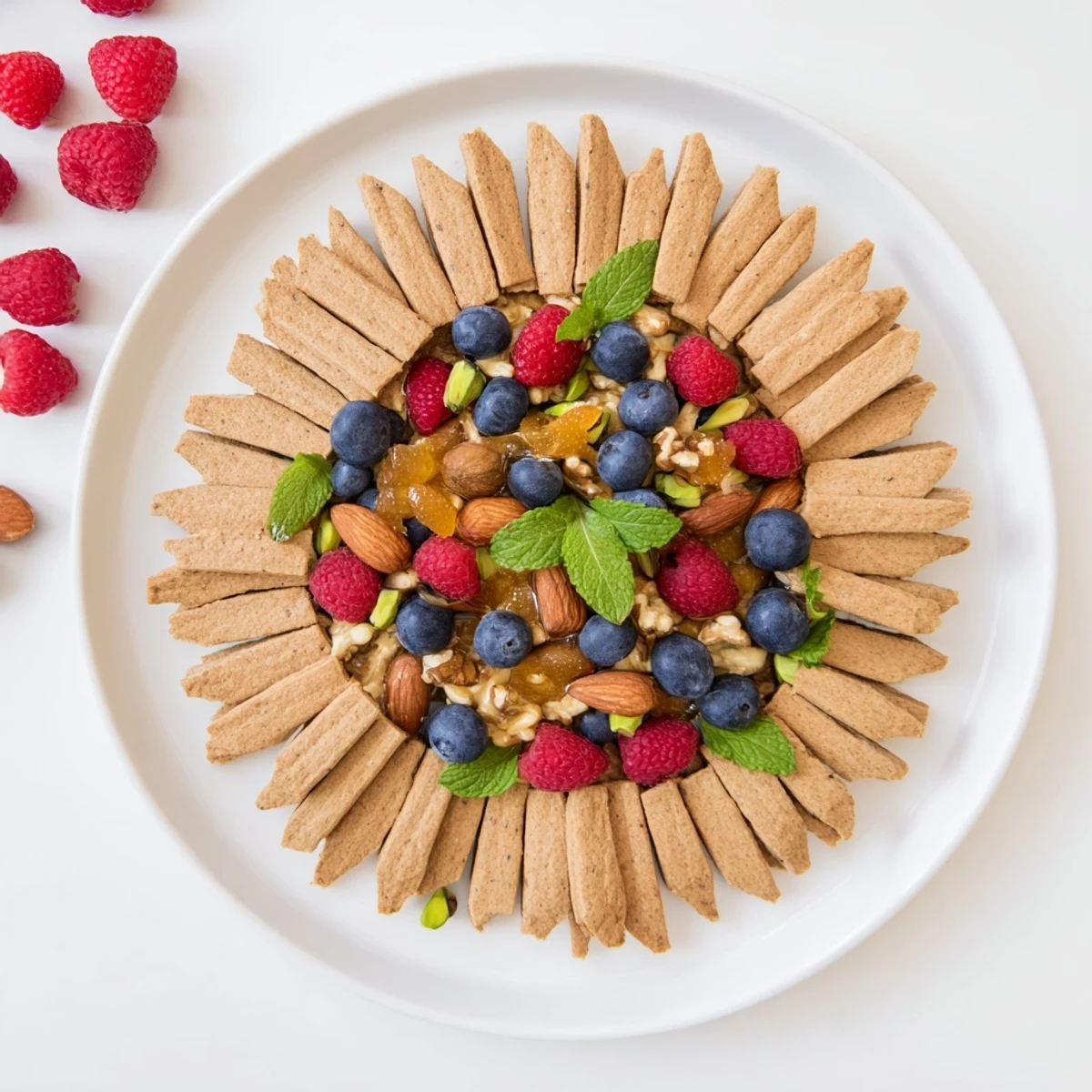 Picket Fence Snack Platter
