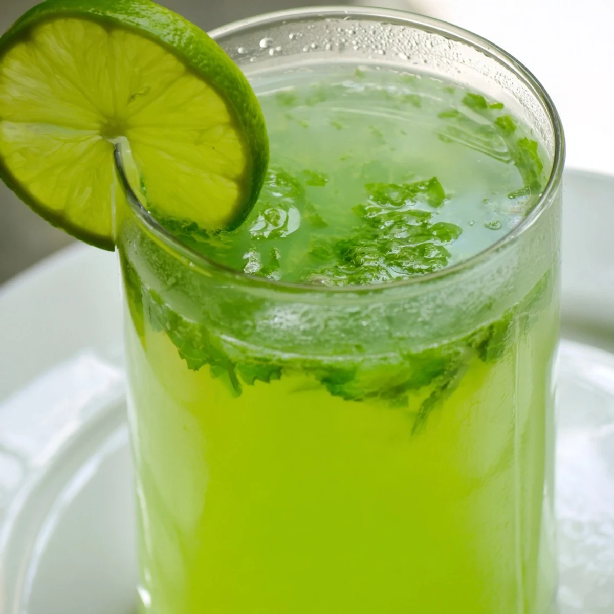 Mint Lime Agua Fresca