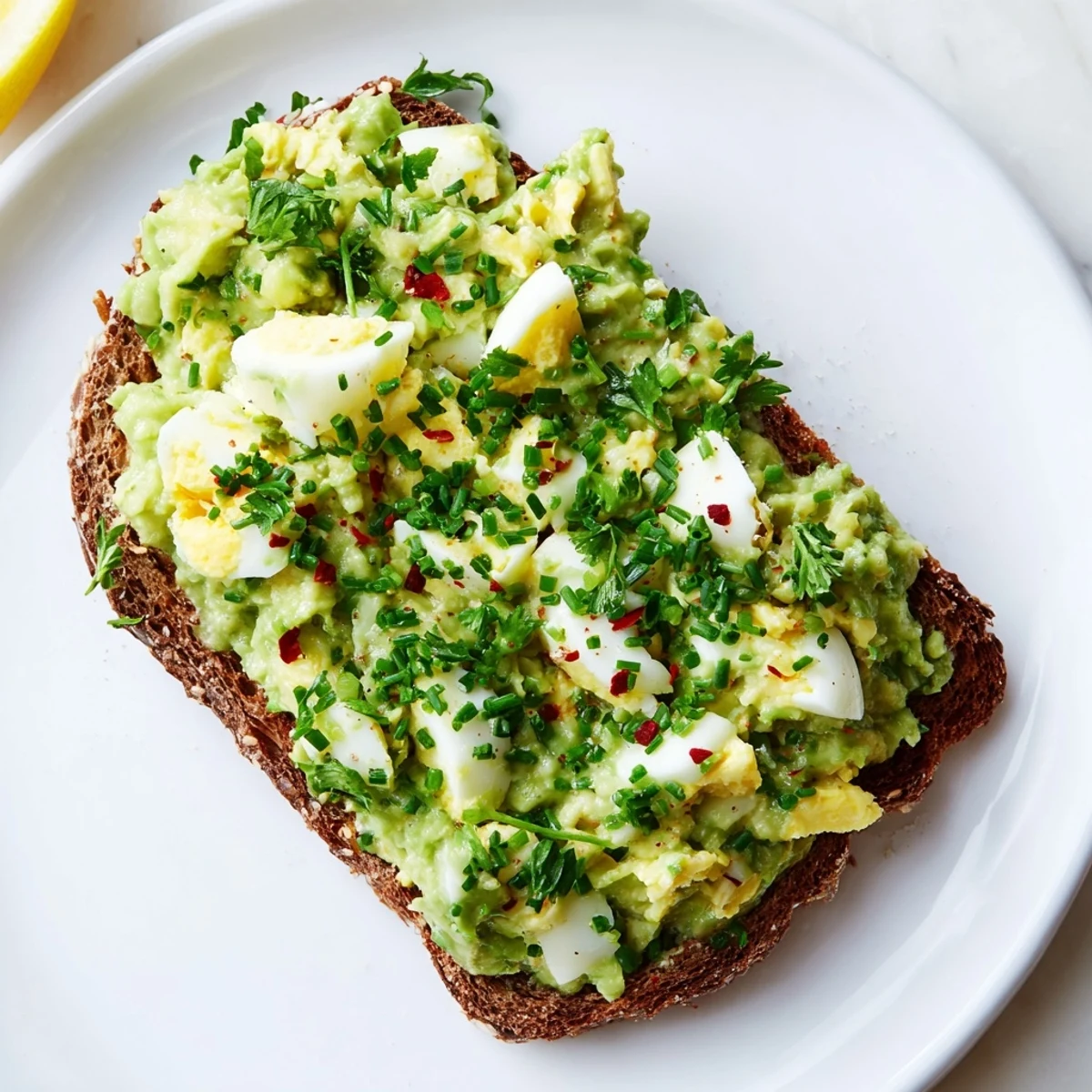 Avocado Egg Smash Toast