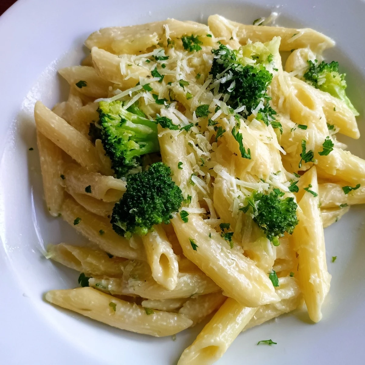 Cream Cheese Garlic Pasta
