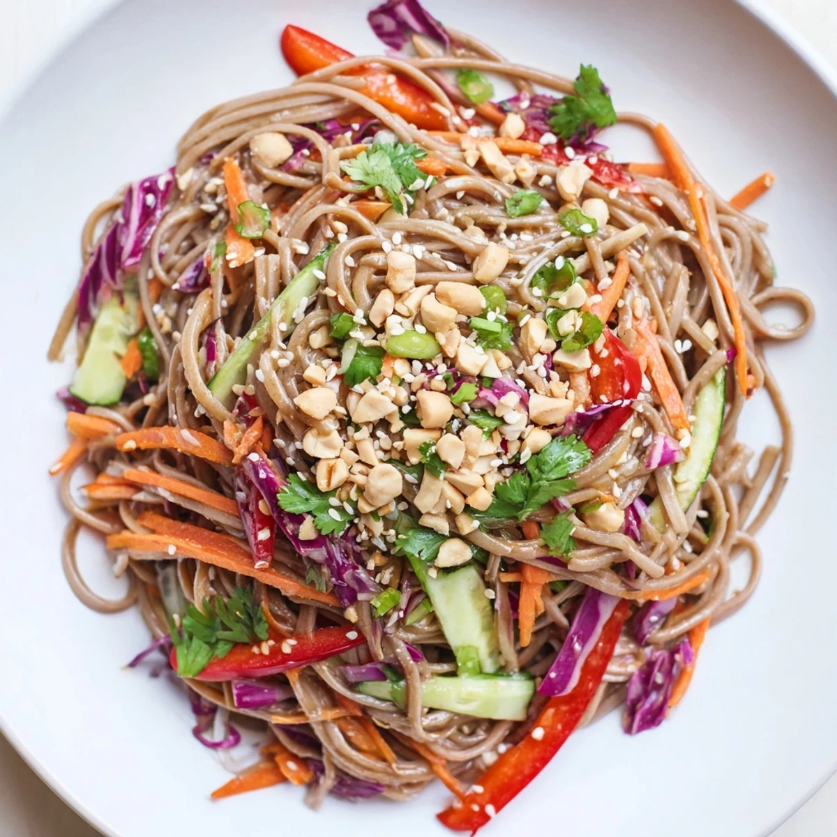 Cold Noodle Salad Sesame