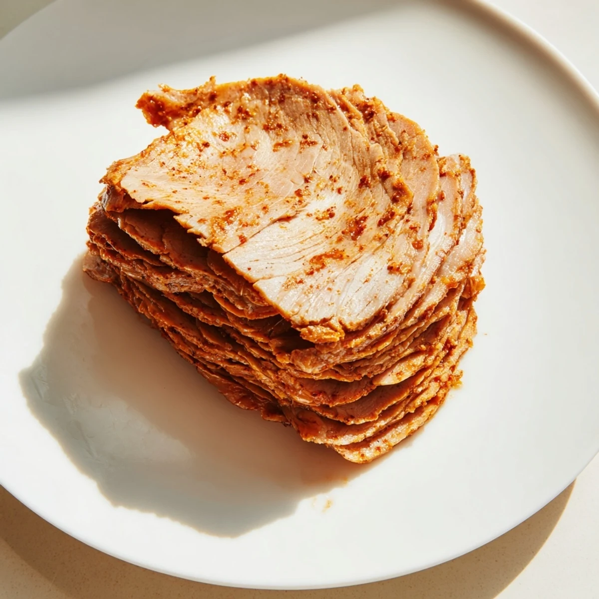 Sizzling Turkish Döner Meat, perfectly sliced, ready to be wrapped in warm pita with fresh vegetables.