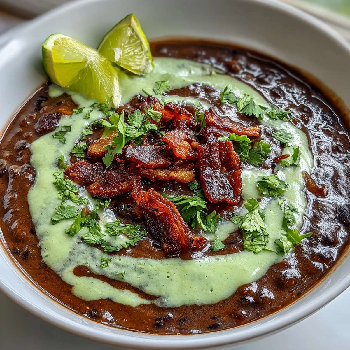 Creamy Black Bean Soup