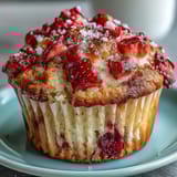 Strawberry Yogurt Muffins