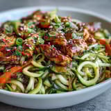 Healthy Easy Zucchini Noodle Stir Fry