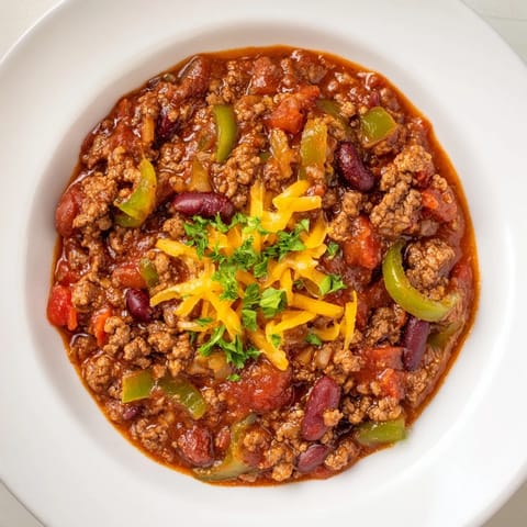 Quick chili with beans #34