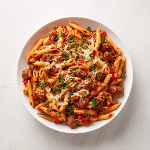 Budget Sausage Cheese Pasta #42