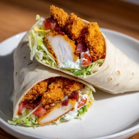 Crispy Chicken Bacon Wrap #54