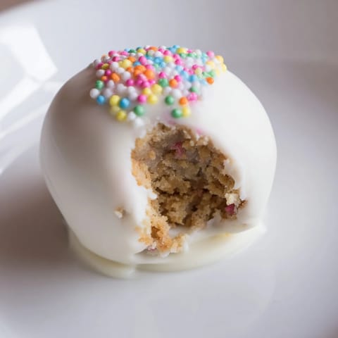 Lightened Sugar Cookie Pops