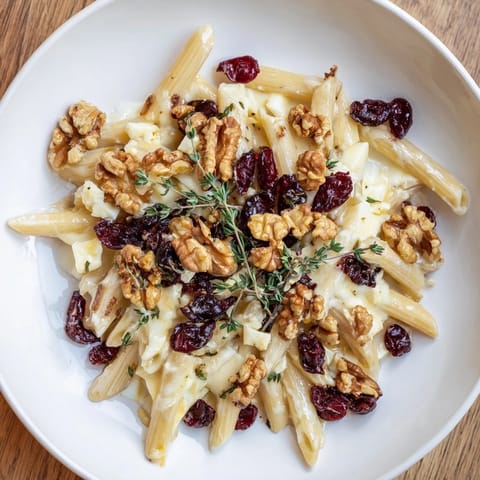 Baked Brie Cranberry Pasta