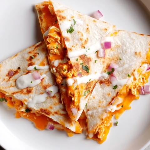 Spicy Buffalo Chicken Quesadilla #180