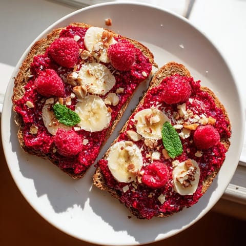 Raspberry Chia Jam Toast