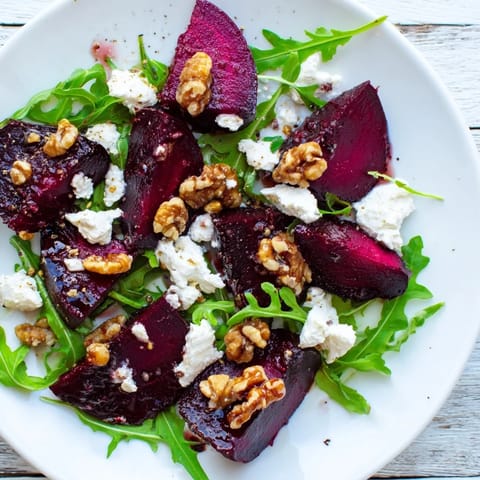 Roasted Beet Walnut Salad
