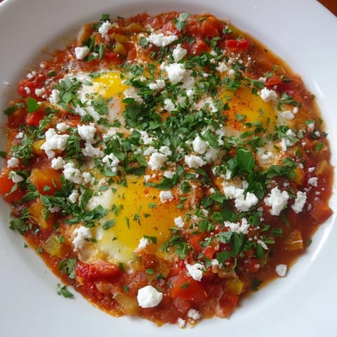 Israeli Shakshuka Eggs
