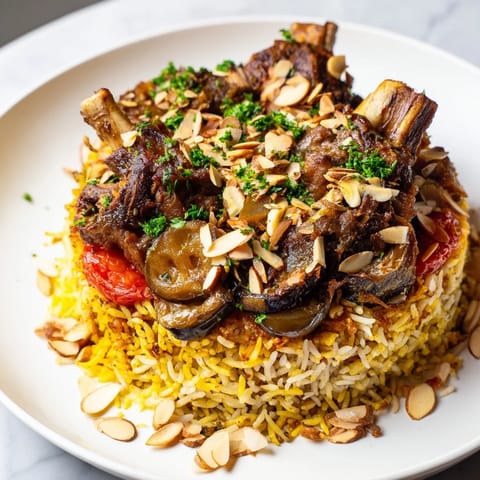 Palestinian Maqluba Layers