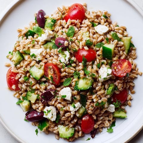 Farro Salad Mediterranean