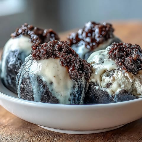 Black Sesame Mochi Ice #371