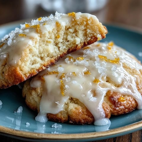 Cottage Cheese Lemon Cookies