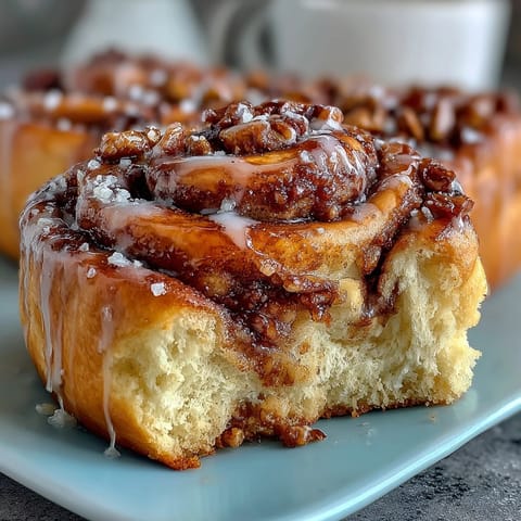 Sweet, citrus-infused orange rolls topped with zesty glaze, perfect for a morning treat.  