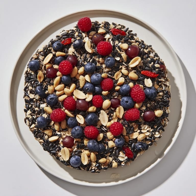 A close-up view of a vibrant Singing Bird Seed & Berry Platter ready to attract hungry songbirds to your yard.