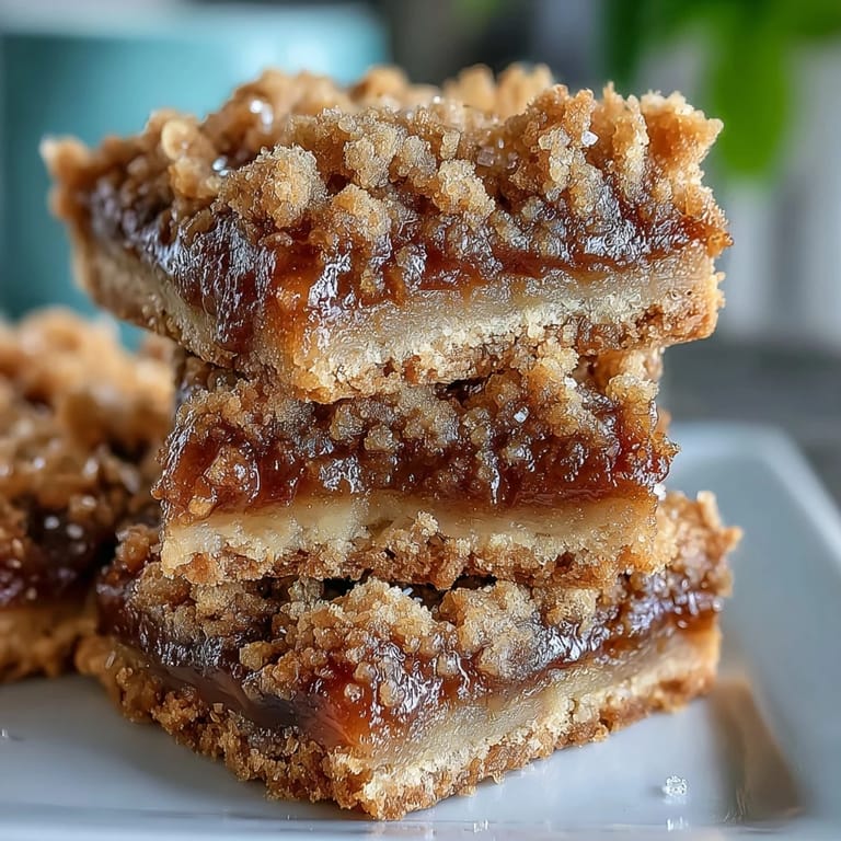 Homemade Guava Jam Bars on a cooling rack, showcasing their golden crumble topping and sweet, tropical dessert appeal.
