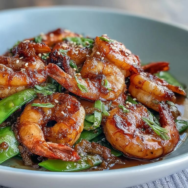 Easy 20-Minute Shrimp and Veggie Stir-Fry over Cauliflower Rice, perfect for low-carb, gluten-free weeknight meals.