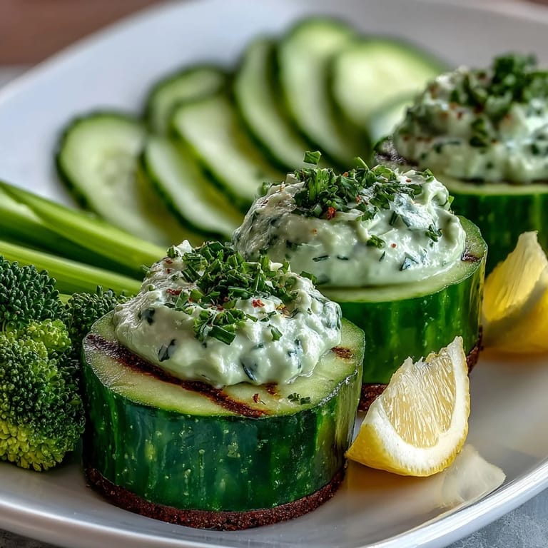 Crispy cucumbers, snap peas, and broccoli paired with smooth avocado ranch dip on a fresh veggie board.