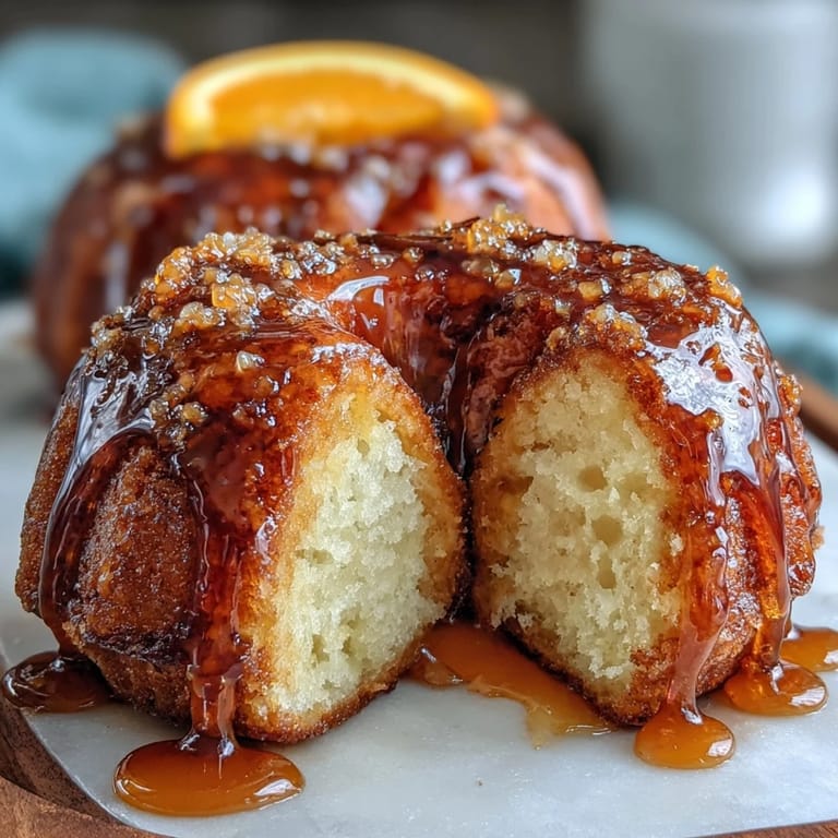 Soft, citrusy mini rolls baked in 30 minutes using crescent dough, filled with zesty orange sugar and topped with a bright, tangy glaze.