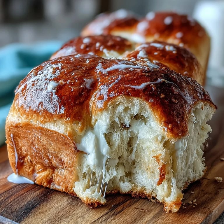Light and airy Japanese milk bread, ideal for breakfast or afternoon snacks with butter and jam.