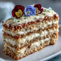 Mini spring birthday layer cakes with edible flowers, beautifully layered with vanilla buttercream and topped with vibrant, fresh edible blooms.