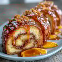Mini Orange Rolls from Crescent Dough: Warm, golden rolls filled with citrus zest and drizzled with sweet orange glaze, perfect for a quick breakfast treat.