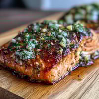 Cedar Plank Salmon with Garlic Dill, smoky grilled fillets infused with fresh herbs and lemon on aromatic cedar, perfect for summer cookouts.